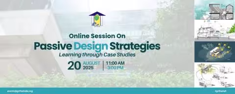 Online Session on Passive Design Strategies: Learning Through Case Studies